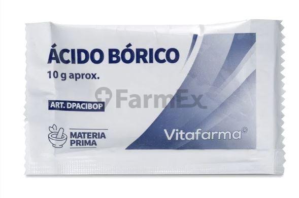 Ácido Bórico en Sobre x 10 g Vitafarma